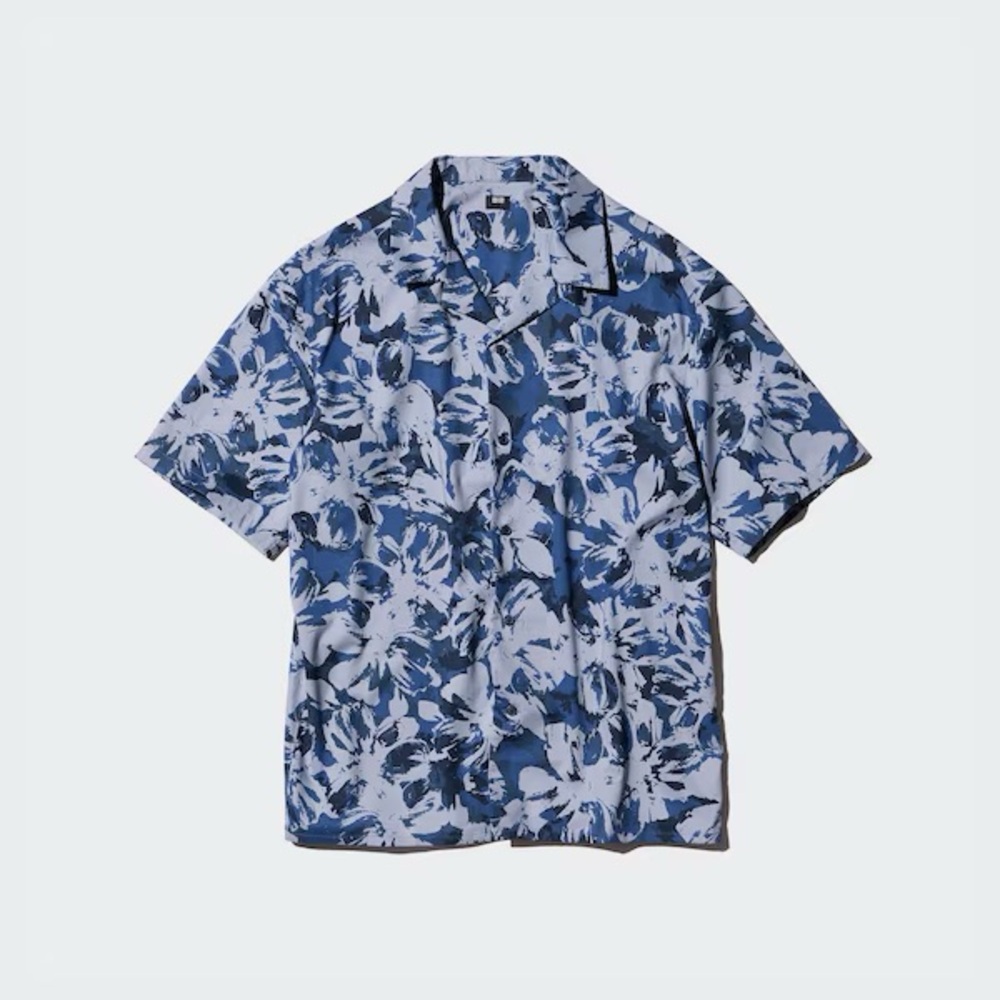 Uniqlo Open Collar Shirt - Picture 4 of 7
